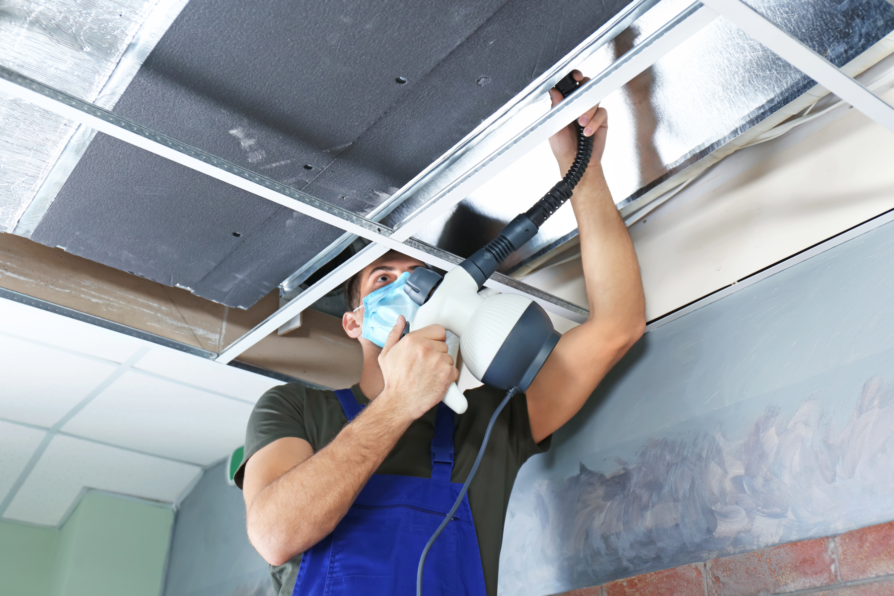 Illustrative duct cleaning equipment